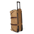 Campaign Waxed Canvas Large Roller Duffle Bag by Mission Mercantile Leather Goods