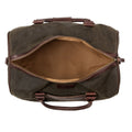 Campaign Waxed Canvas Medium Field Duffle Bag by Mission Mercantile Leather Goods