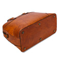 Heritage Leather Stateroom Weekender Bag by Mission Mercantile Leather Goods