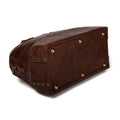 Heritage Leather Stateroom Weekender Bag by Mission Mercantile Leather Goods