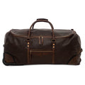 Theodore Leather Large Roller Duffle Bag by Mission Mercantile Leather Goods