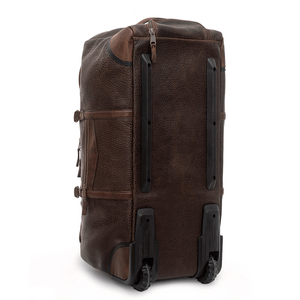 Theodore Leather Large Roller Duffle Bag by Mission Mercantile Leather Goods