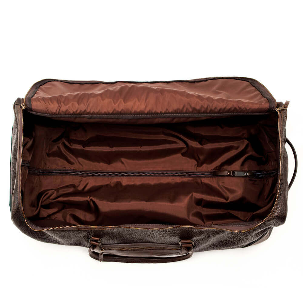 Theodore Leather Large Roller Duffle Bag by Mission Mercantile Leather Goods