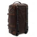 Theodore Leather Rolling Carry-On Duffle Bag by Mission Mercantile Leather Goods