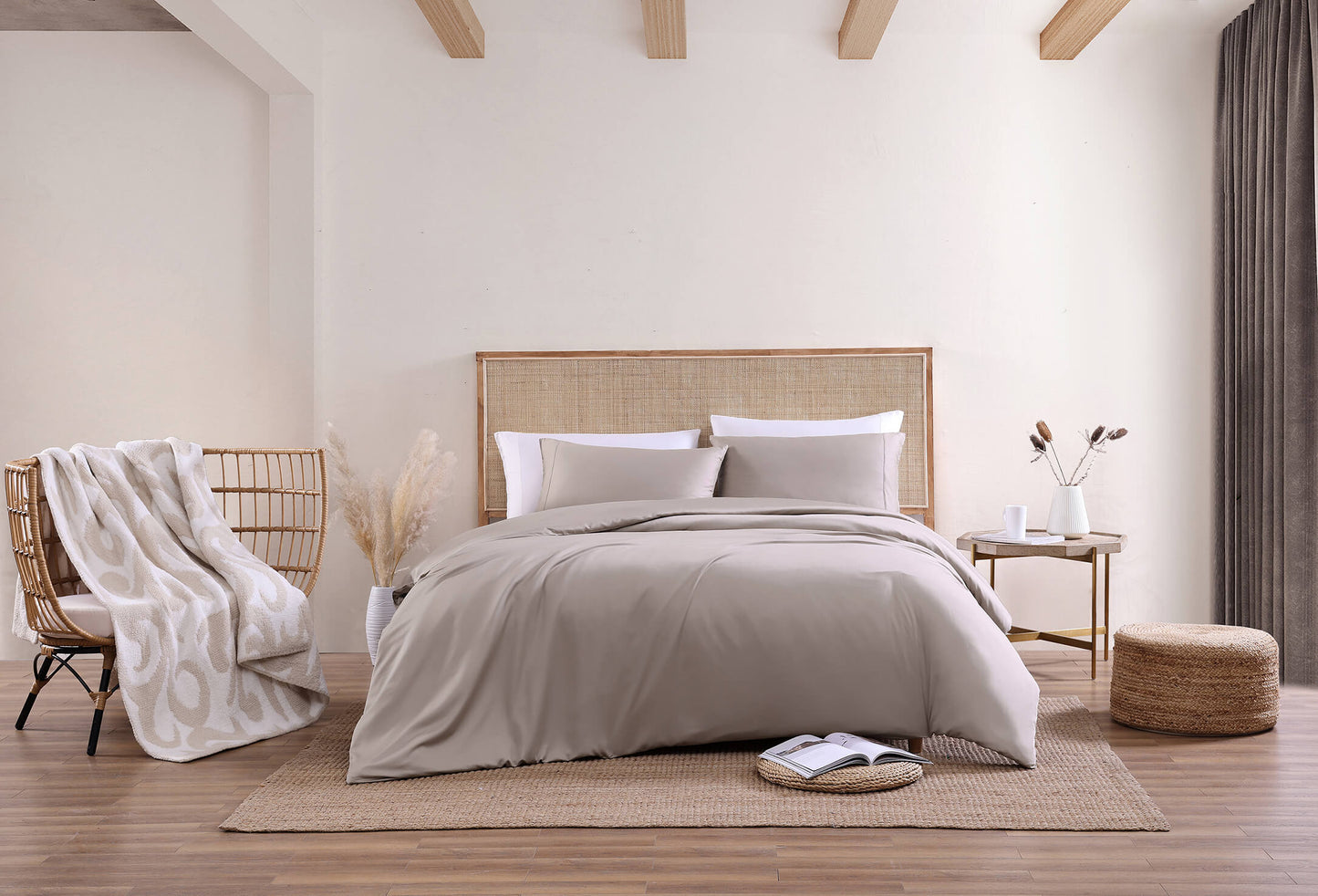 Natural Premium Bamboo Pillowcase Set by Sunday Citizen