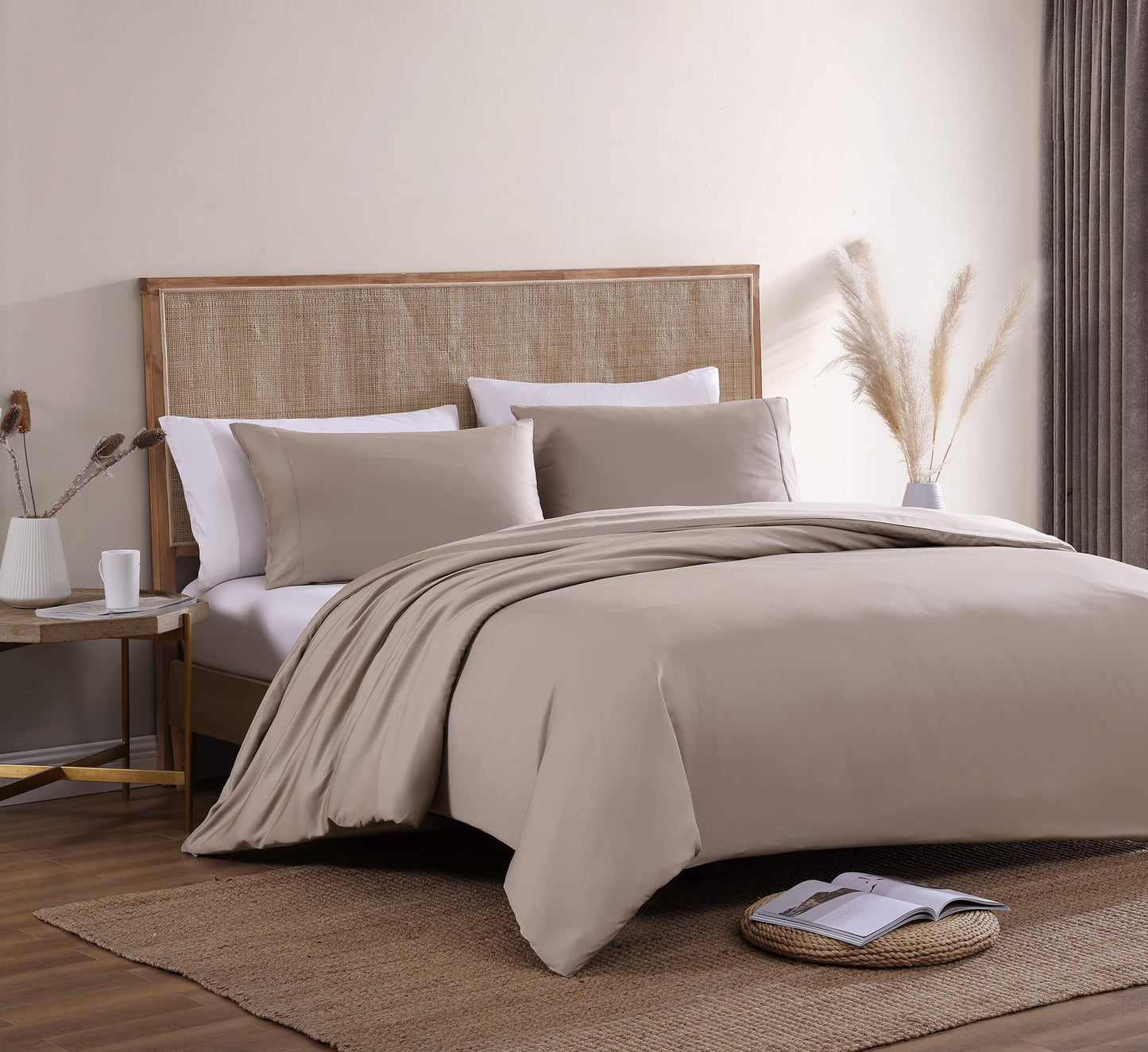 Natural Premium Bamboo Pillowcase Set by Sunday Citizen