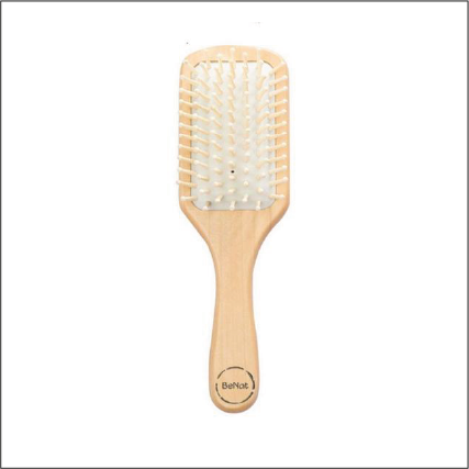 Natural Wooden Detangling Hair Brush by Choixe