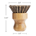 Bamboo Sisal Fiber Dish Brush by Choixe