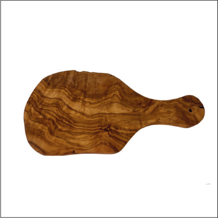 Original Olive Wood Cutting Board with Handle by Choixe