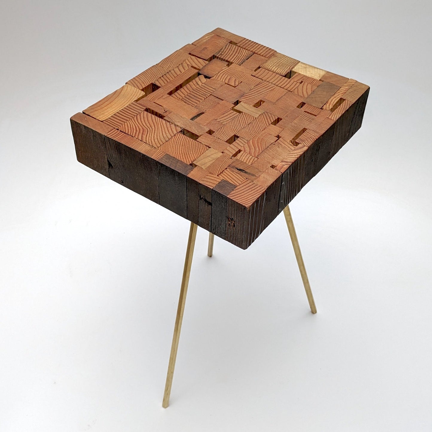 Assemblage side table by Formr