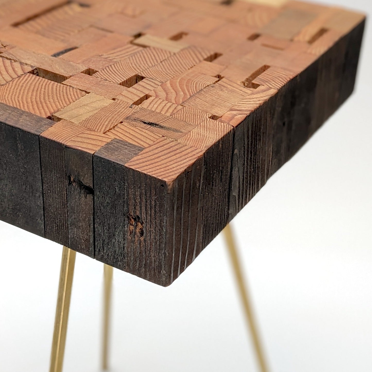 Assemblage side table by Formr