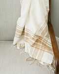 Cabin Hatch Cotton Throw Blanket by Creative Women