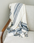 Cabin Hatch Cotton Throw Blanket by Creative Women