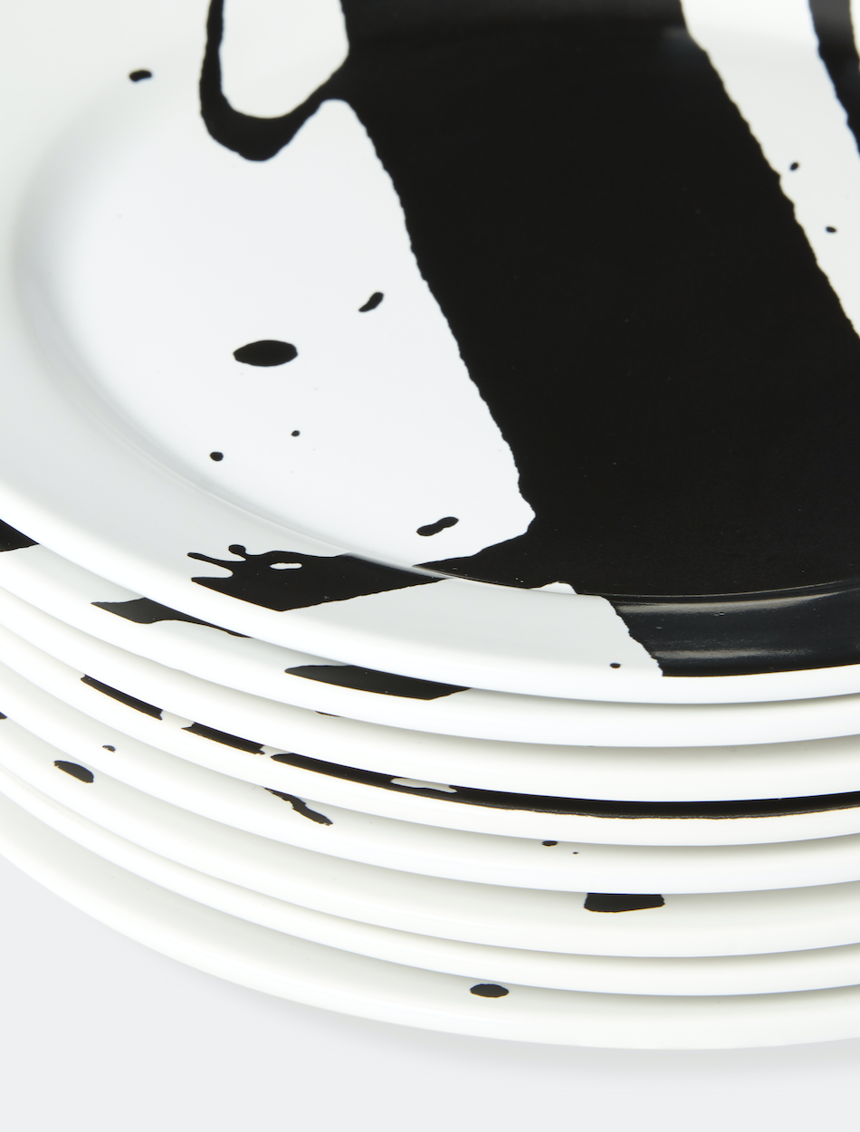 Paint Splatter Plates by Mode-De-Vie