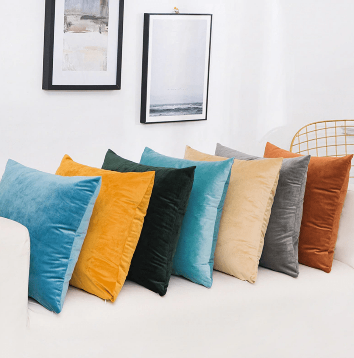 Velvet Pillows by Gia Roma