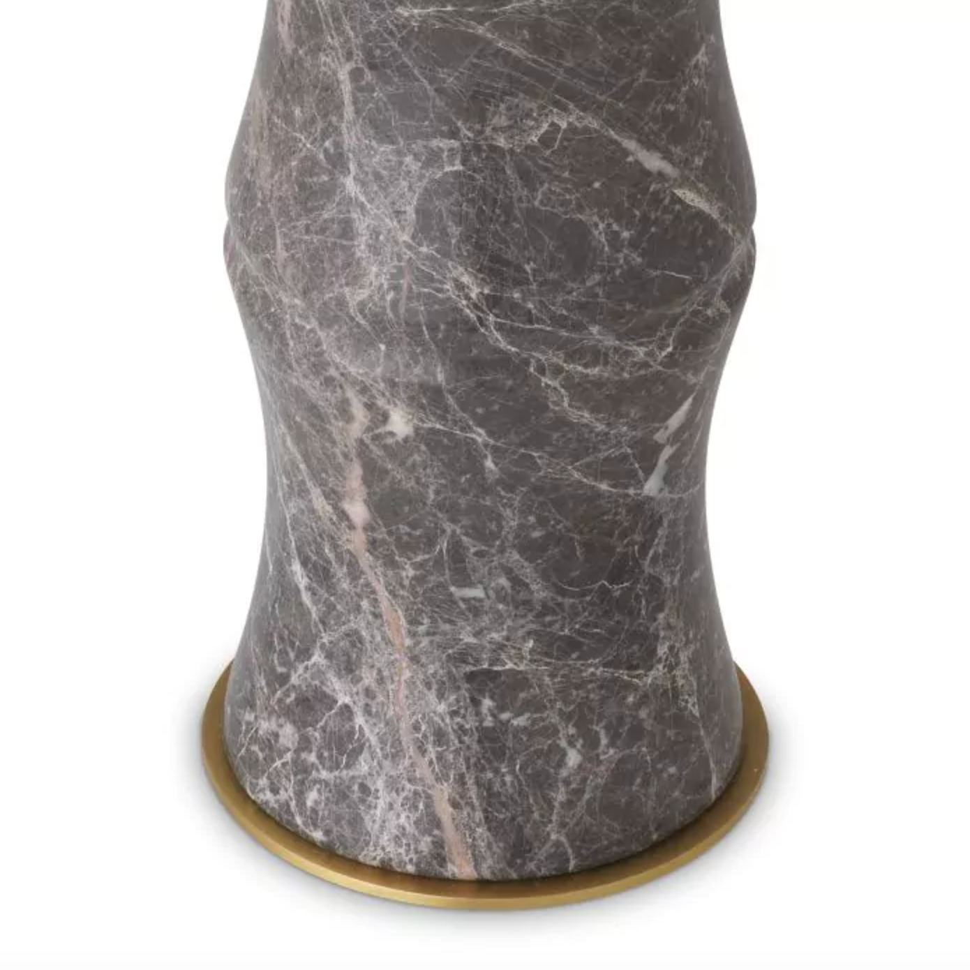 Marble Scalloped Lamp by Mode-De-Vie