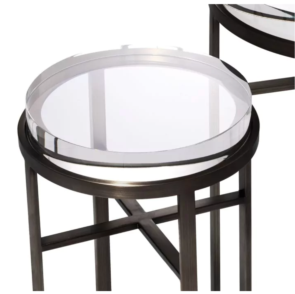 Looking Glass Nesting Tables by Mode-De-Vie