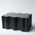 Scalloped Concrete Coffee Table by Mode-De-Vie