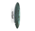 Green Concave Mirror by Mode-De-Vie