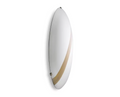 Convex Mirror, Gold Stripe by Mode-De-Vie