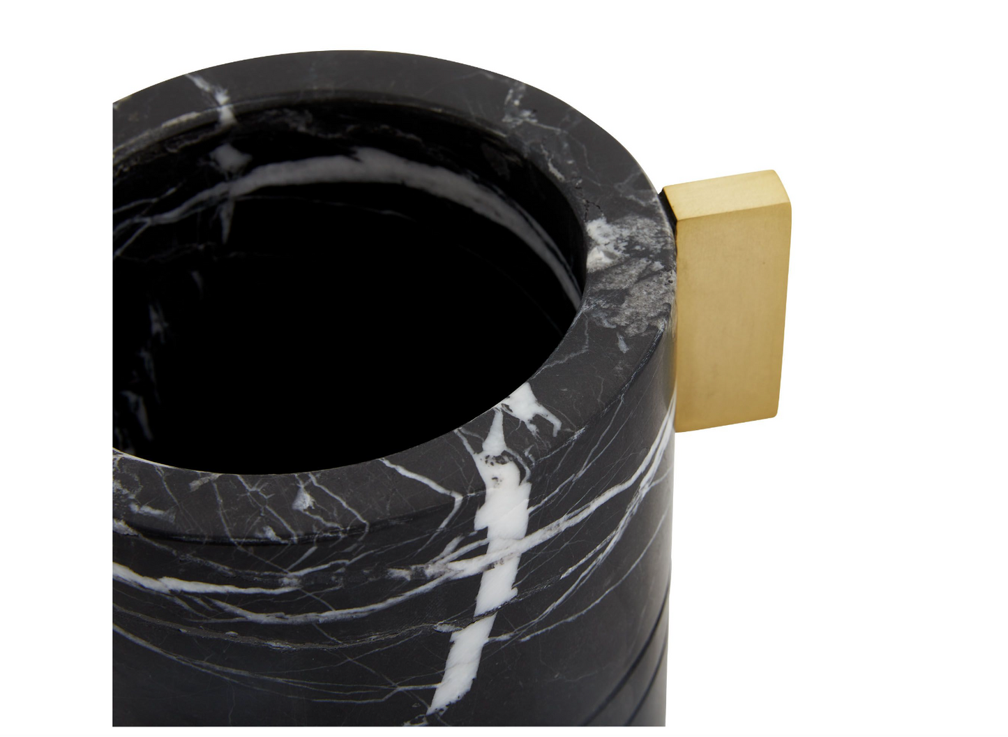 Black Marble Vase by Mode-De-Vie