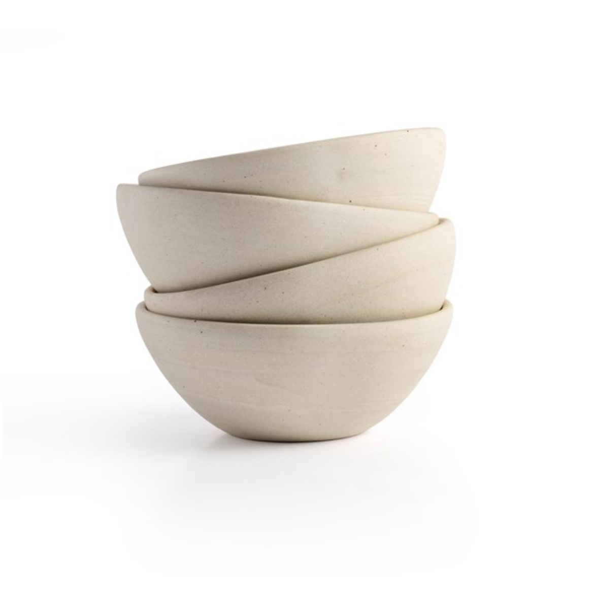 Clay Bowls, Set of 4 by Mode-De-Vie