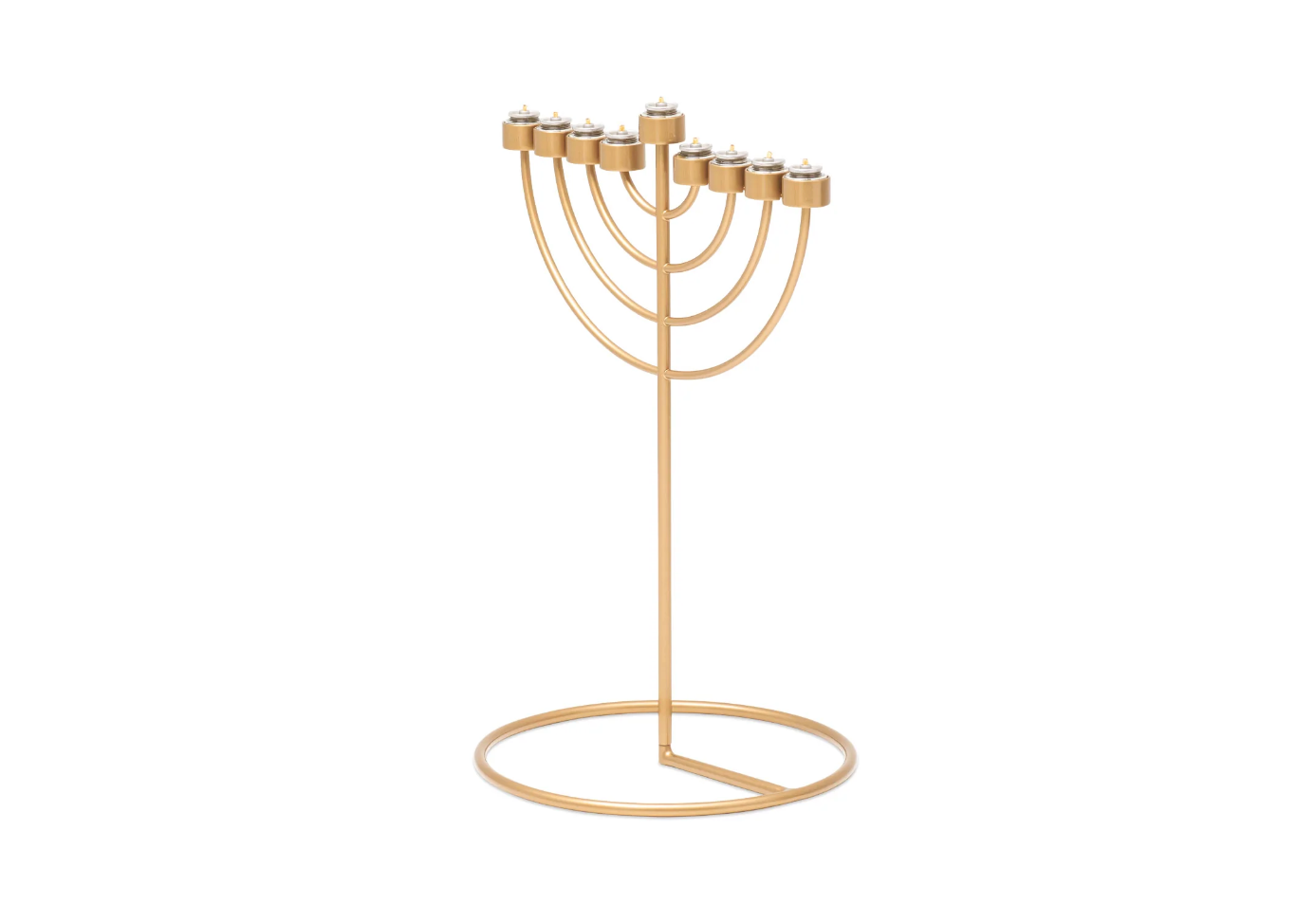 Radius Menorah by Rod & Flame by Mode-De-Vie