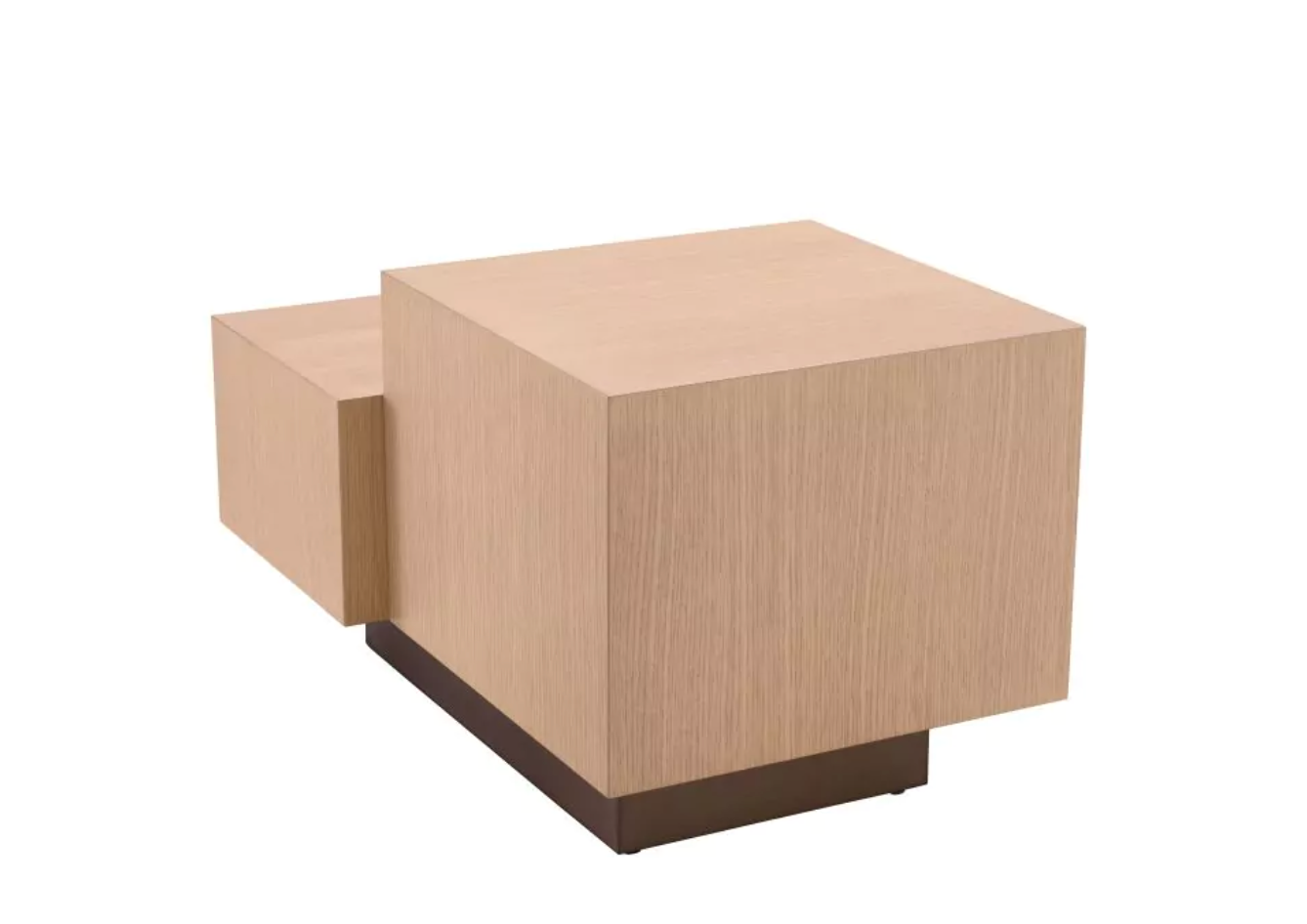 Oak Block Side Table by Mode-De-Vie