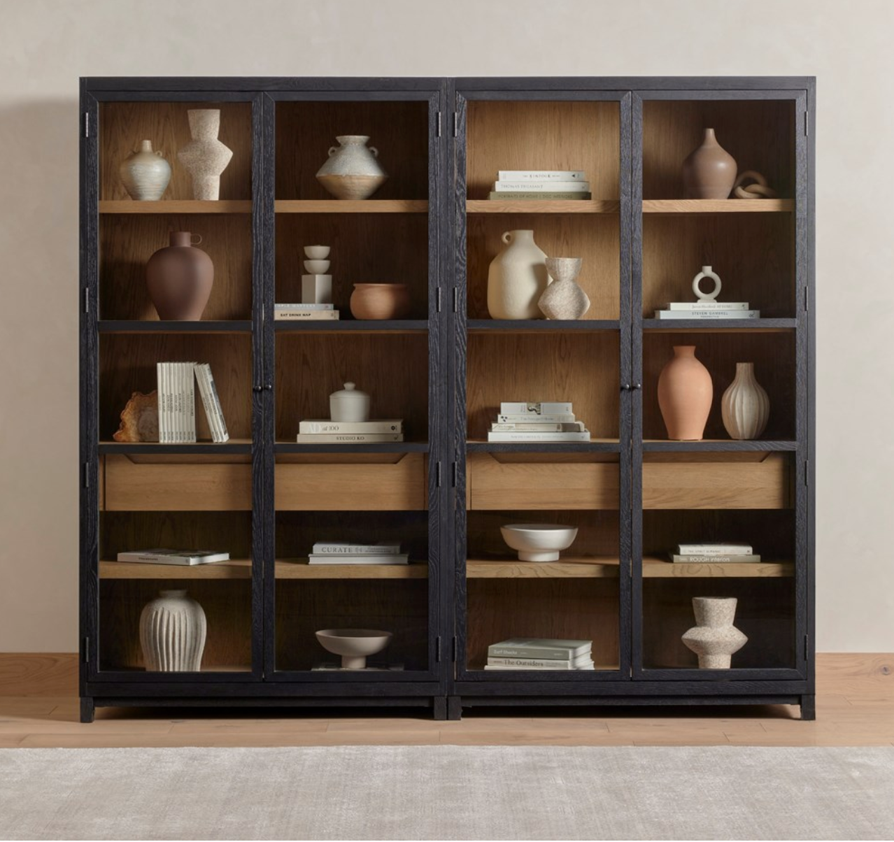 Drifted Oak Double Cabinet by Mode-De-Vie