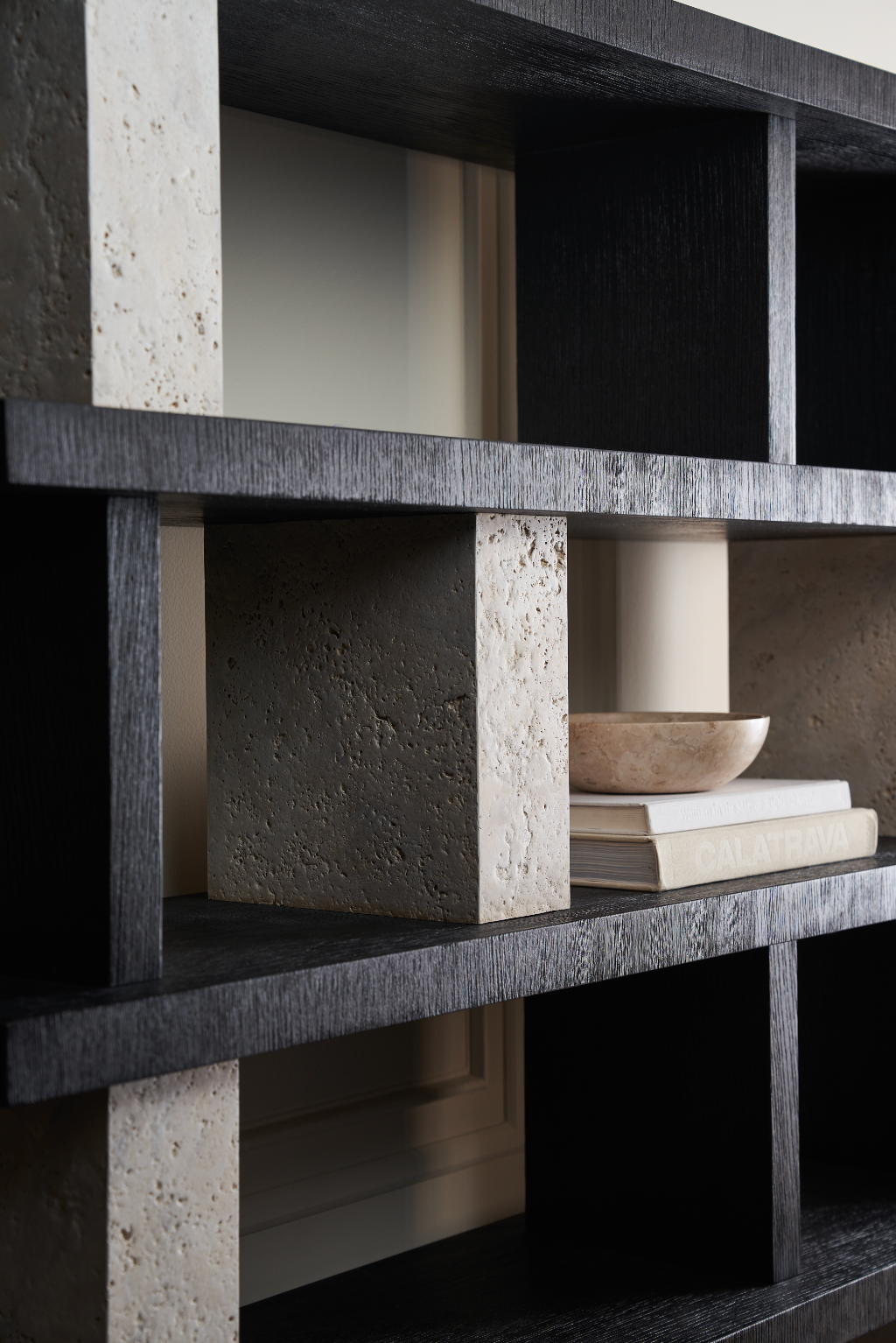 Contrast Bookshelf by Mode-De-Vie