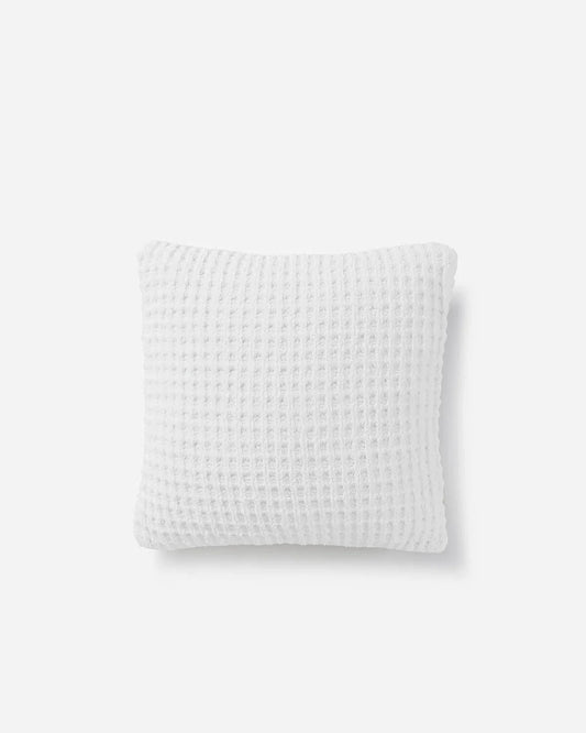 Snug Waffle Throw Pillow by Sunday Citizen