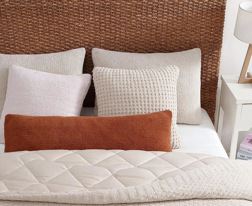 Snug Waffle Throw Pillow by Sunday Citizen