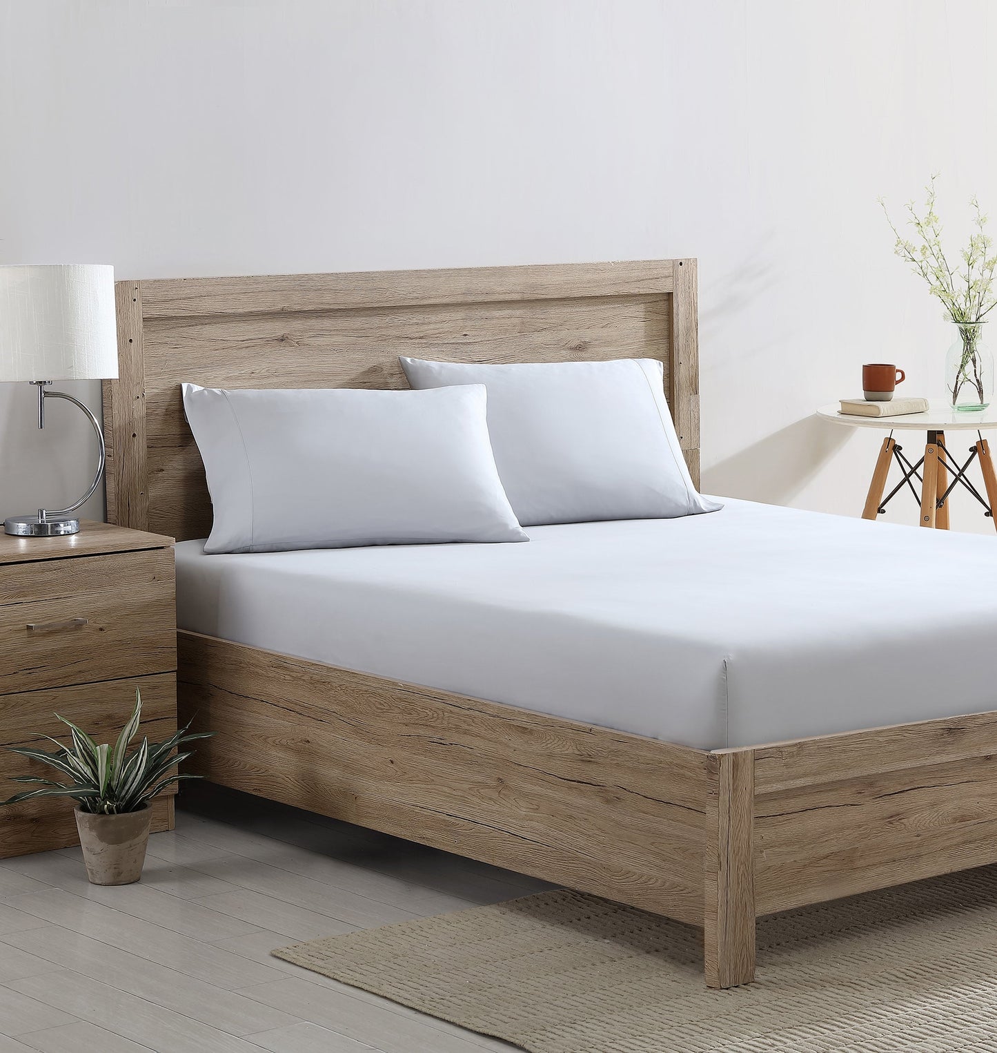 Natural Premium Bamboo Fitted Sheet by Sunday Citizen