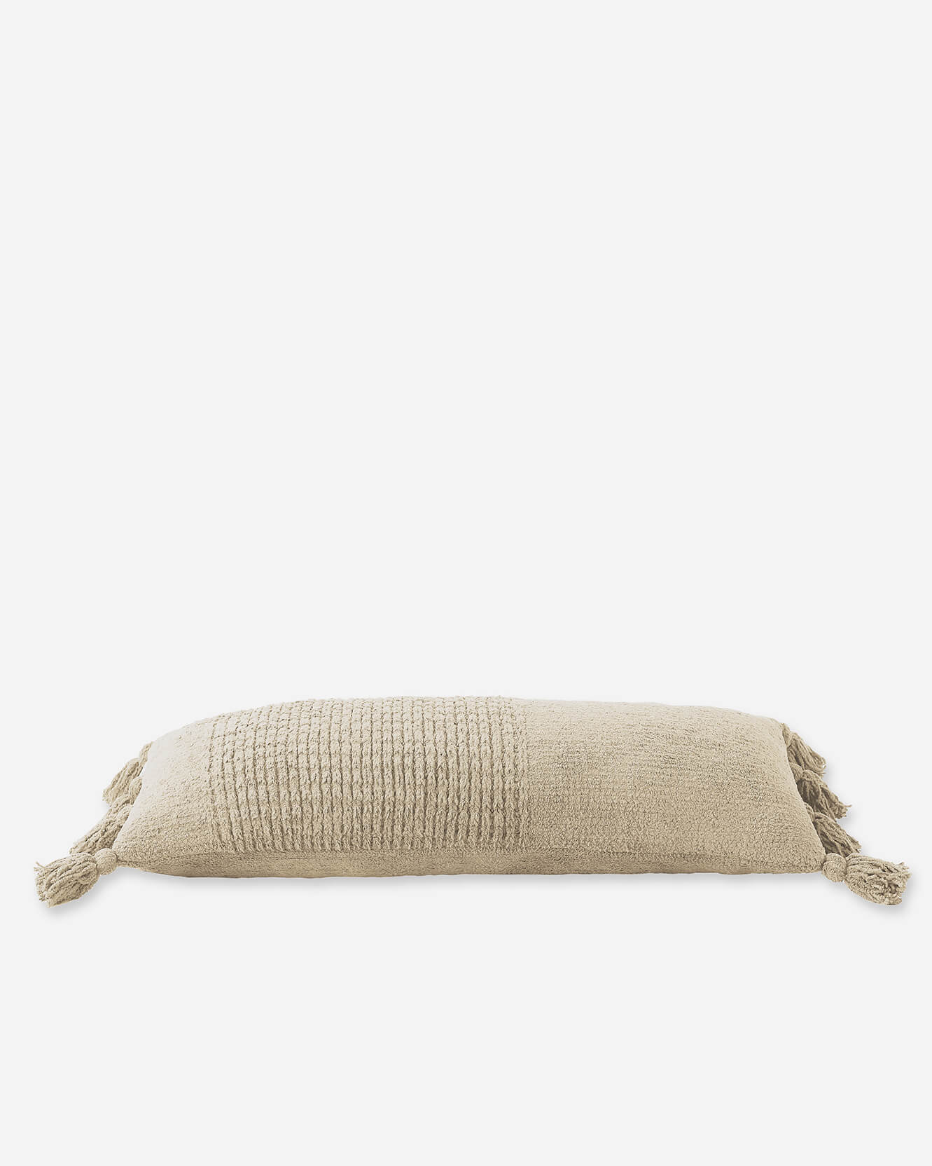 Braided Pom Pom Lumbar Pillow by Sunday Citizen