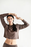 Cosset Cropped Sweatshirt by Sunday Citizen