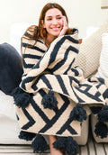 Maze Pom Pom Throw by Sunday Citizen