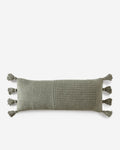 Braided Pom Pom Lumbar Pillow by Sunday Citizen