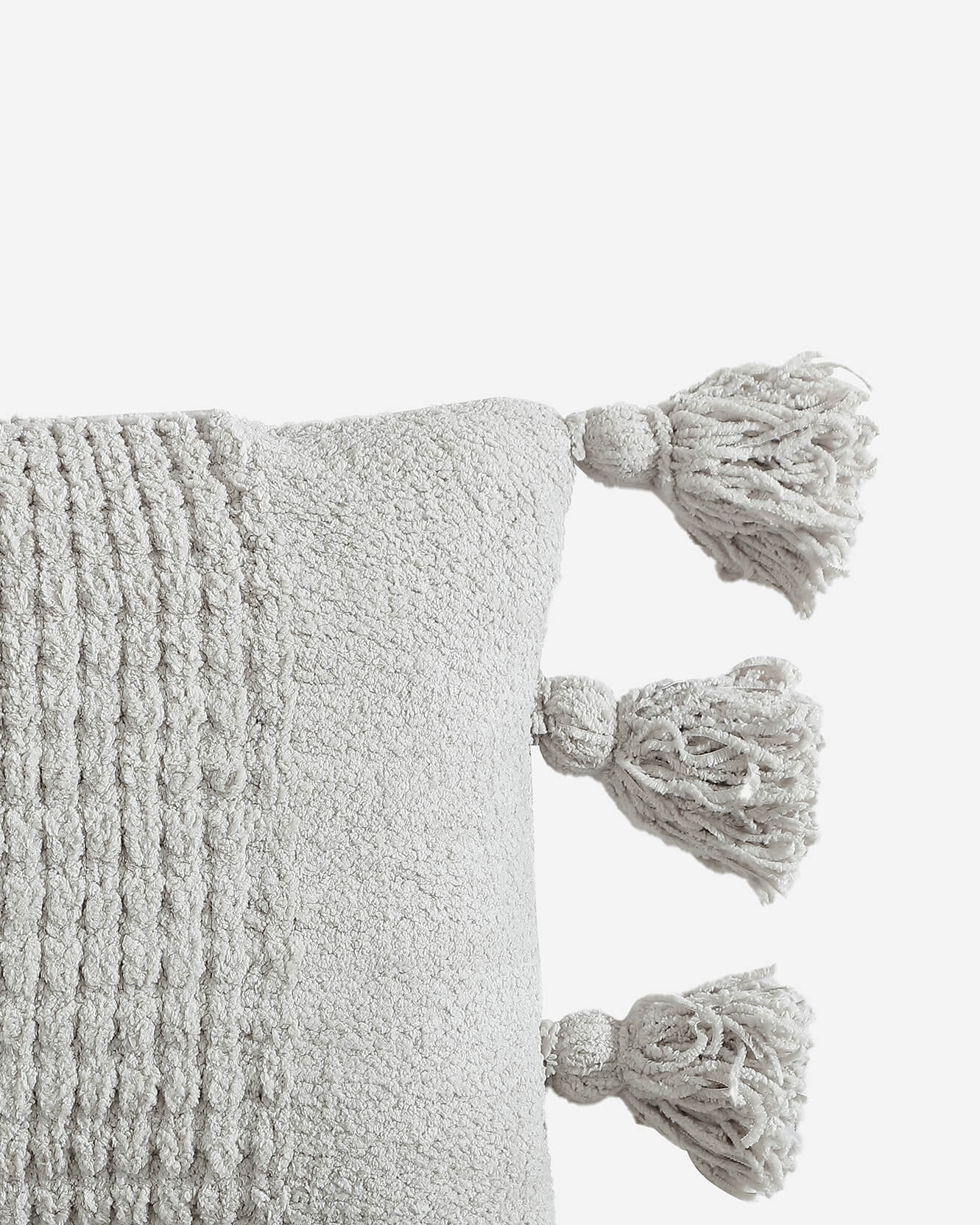 Braided Pom Pom Lumbar Pillow by Sunday Citizen