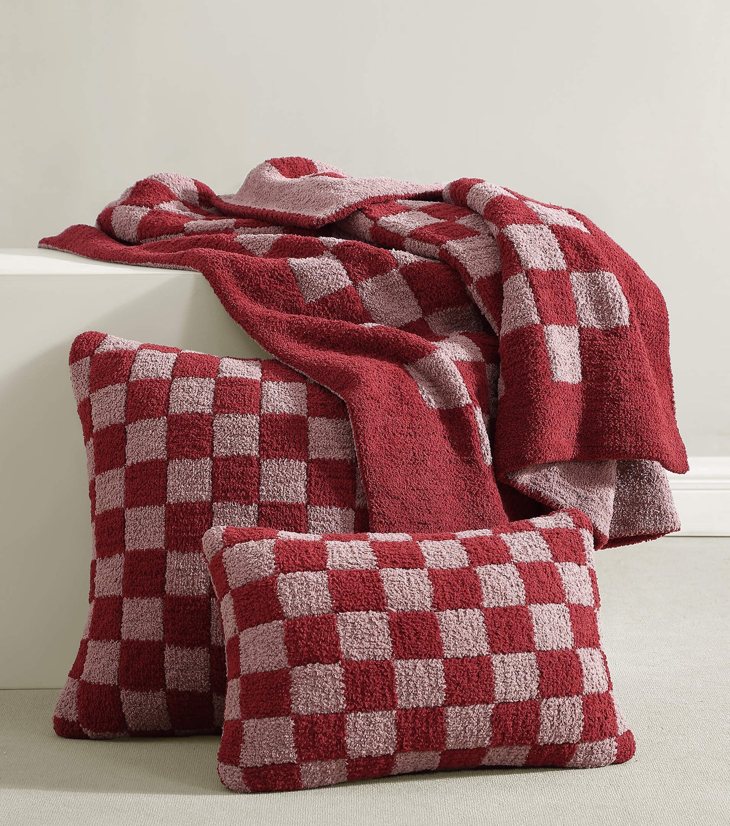 Checkerboard Mini Pillow by Sunday Citizen