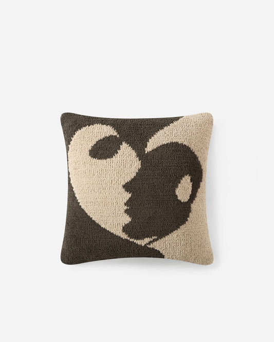 Faces II Throw Pillow by Sunday Citizen