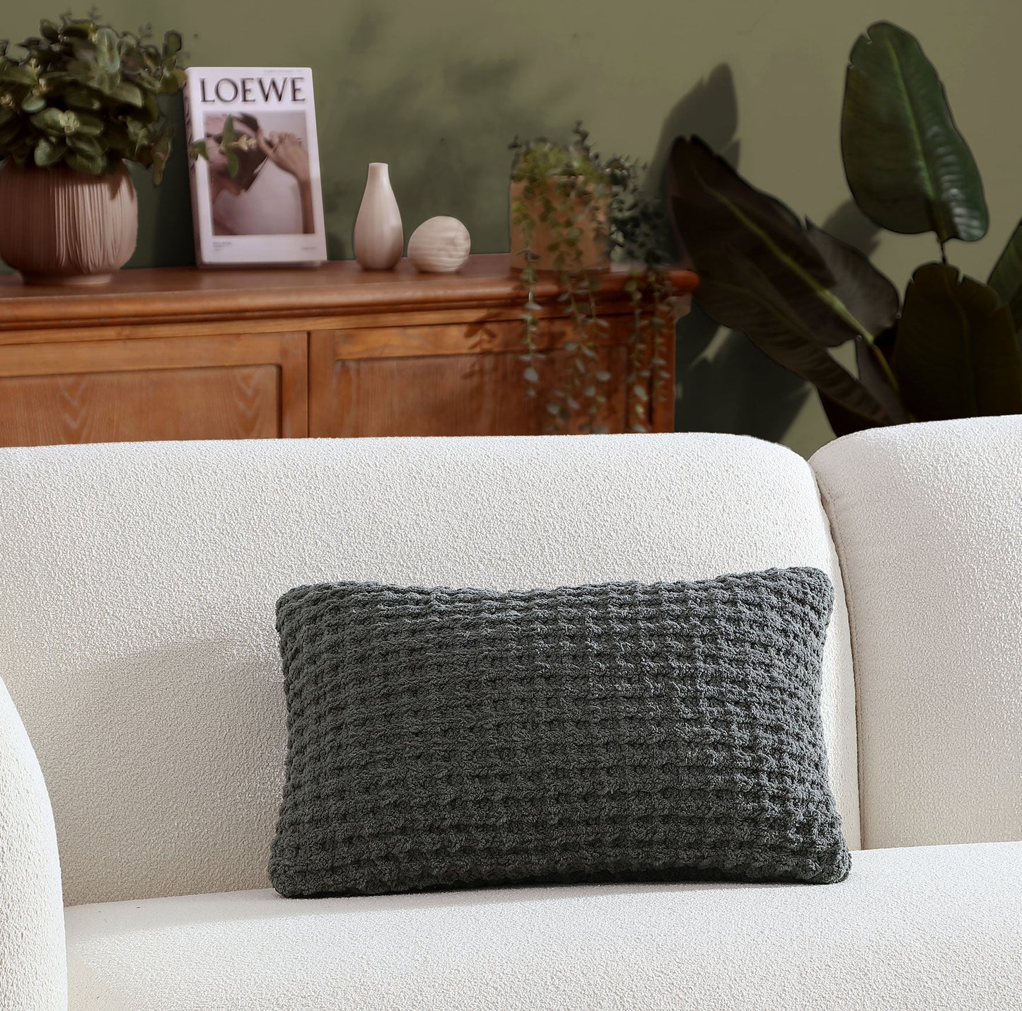 Snug Waffle Mini Pillow by Sunday Citizen