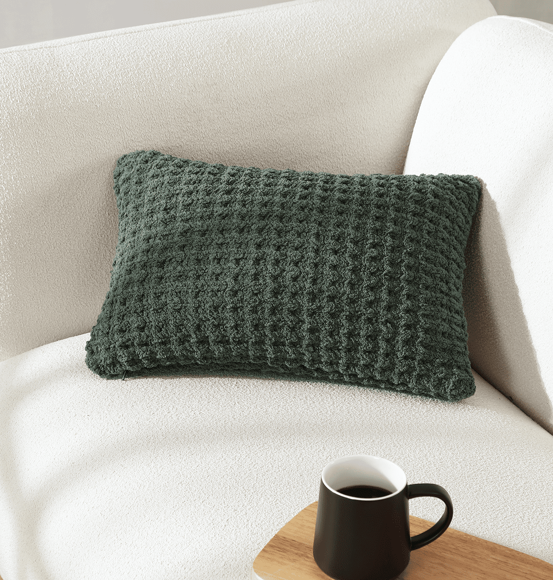 Snug Waffle Mini Pillow by Sunday Citizen