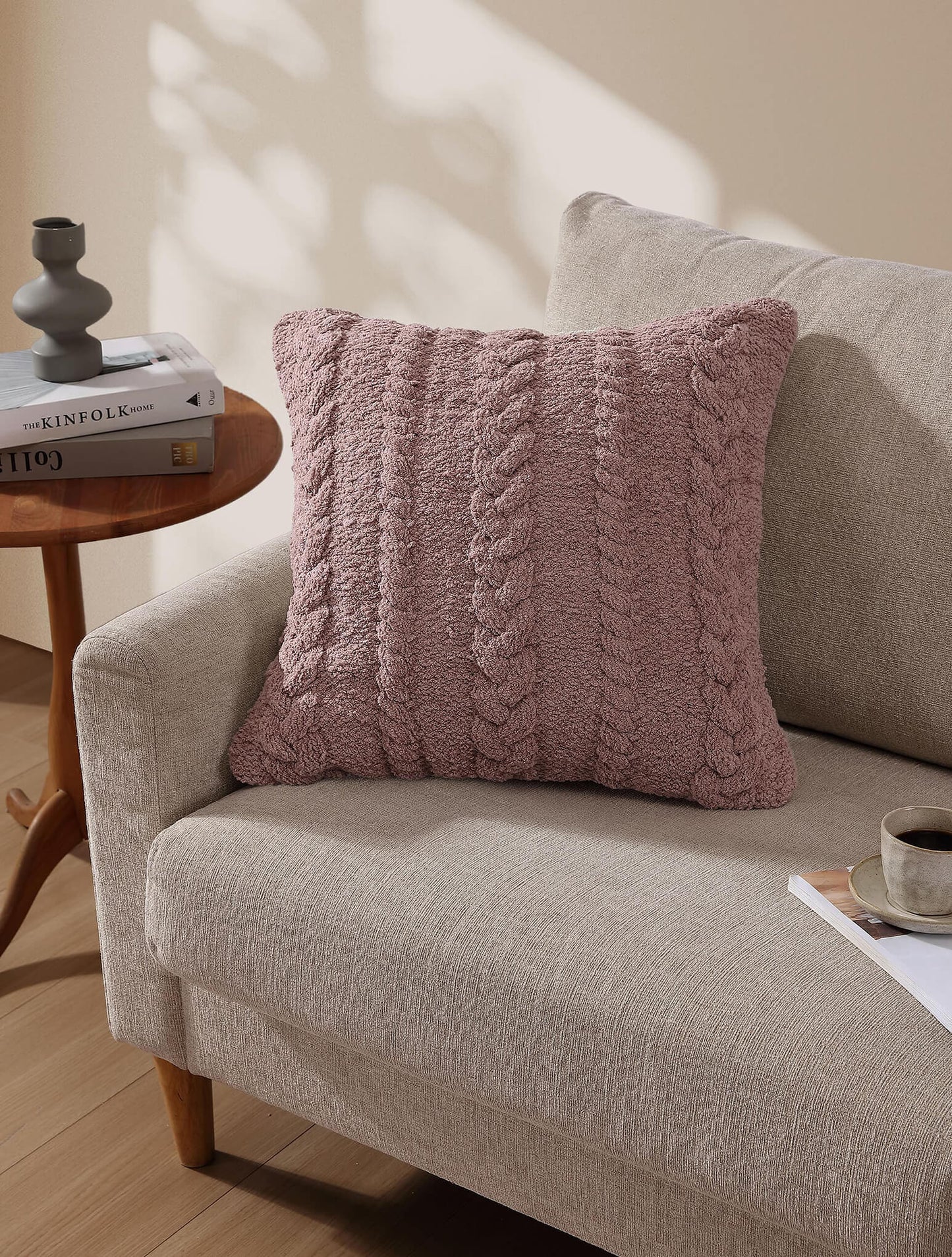 Braided Throw Pillow by Sunday Citizen