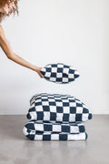 Checkerboard Throw Pillow by Sunday Citizen