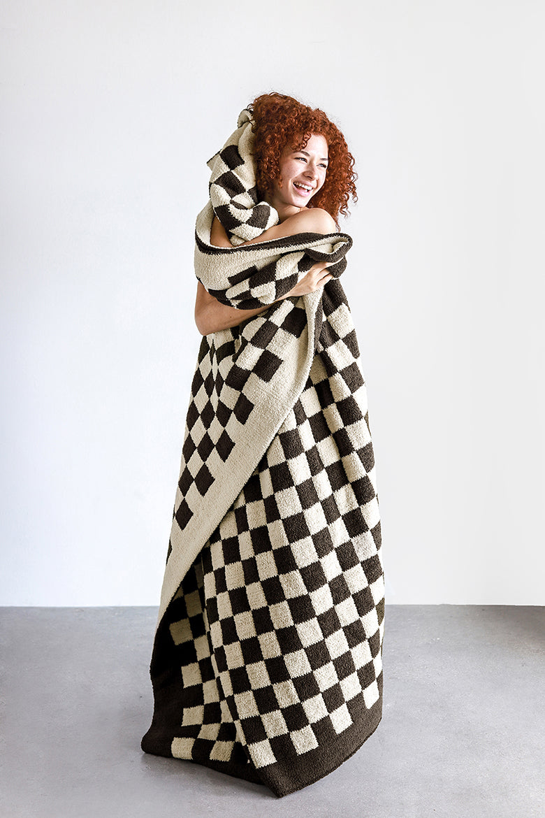 Checkerboard Throw by Sunday Citizen