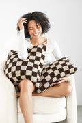 Checkerboard Throw Pillow by Sunday Citizen