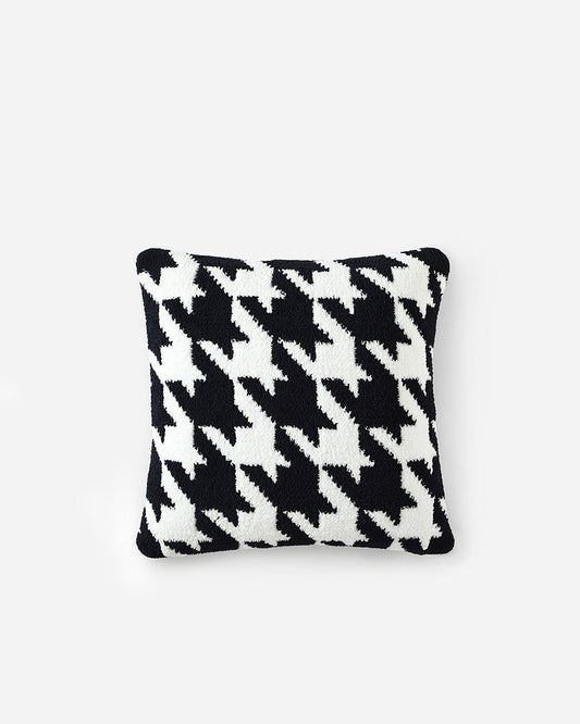 Houndstooth Throw Pillow by Sunday Citizen