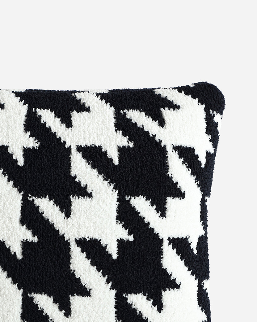 Houndstooth Throw Pillow by Sunday Citizen