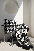 Houndstooth Pom Pom Throw by Sunday Citizen