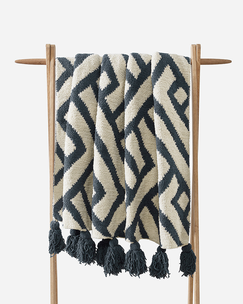 Maze Pom Pom Throw by Sunday Citizen